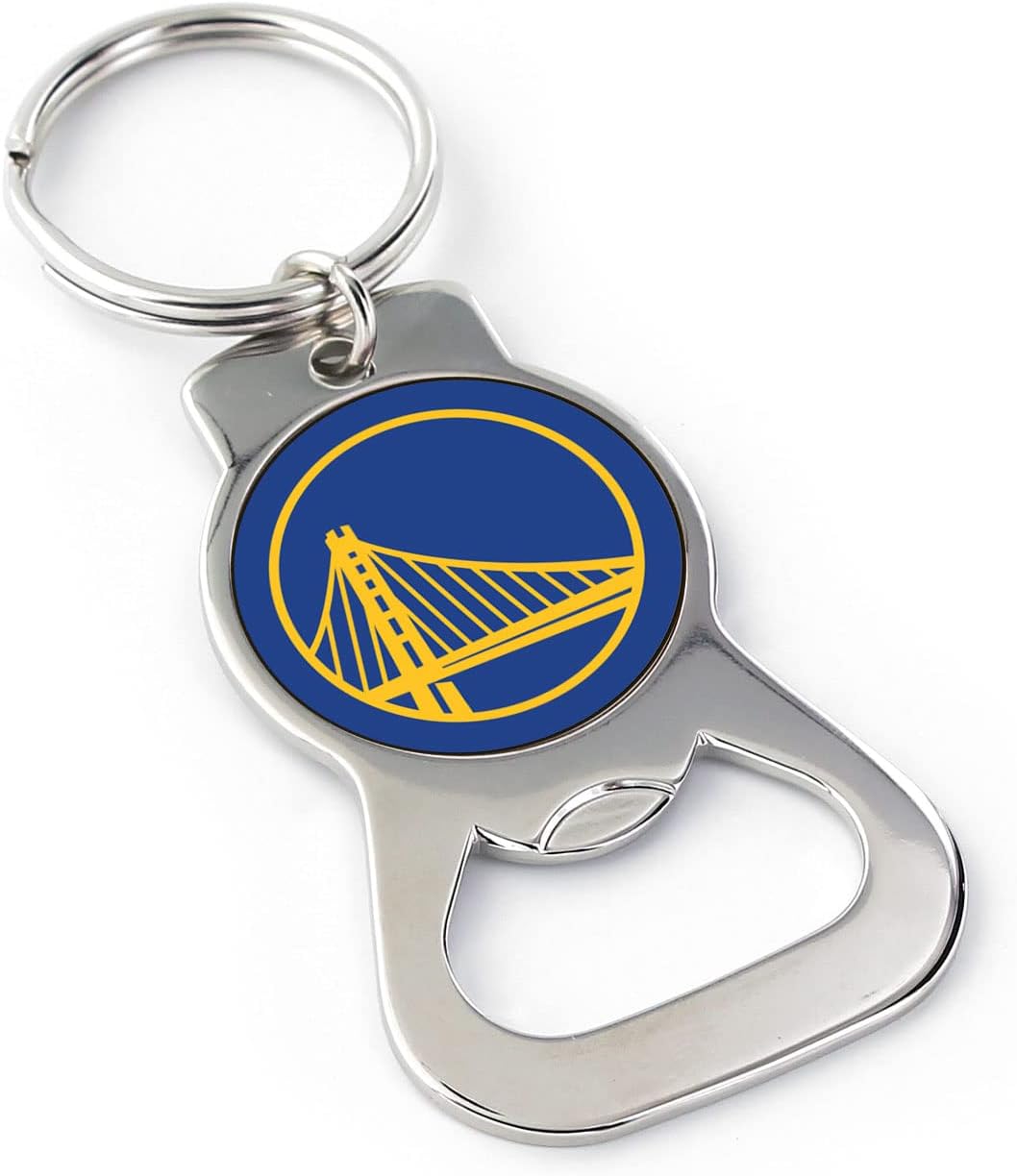 aminco NBA unisex-adult Team Color Bottle Opener Keychain