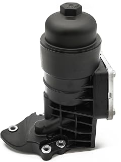 Engine Oil Filter Housing Assembly Fit for Kia Sorento 14-18, Sedona 15-18, Cadenza 14-16, Sorento 12-13 3.5L V6 Fit for Hyundai Santa Fe XL, Santa Fe, Azera 3.3L V6 26300-3CAB0 26300-3CAB1