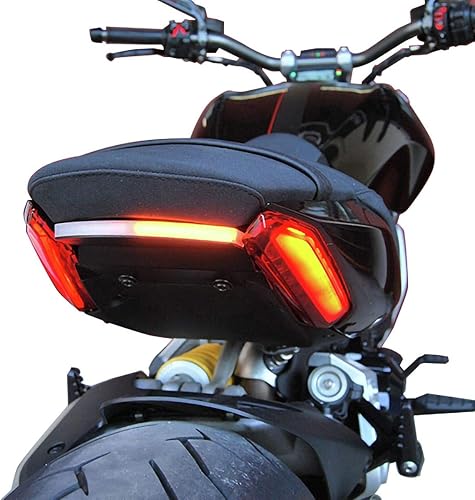 New Rage Cycles Señales de giro traseras compatibles con el estándar Ducati XDiavel (2016 - actualidad)