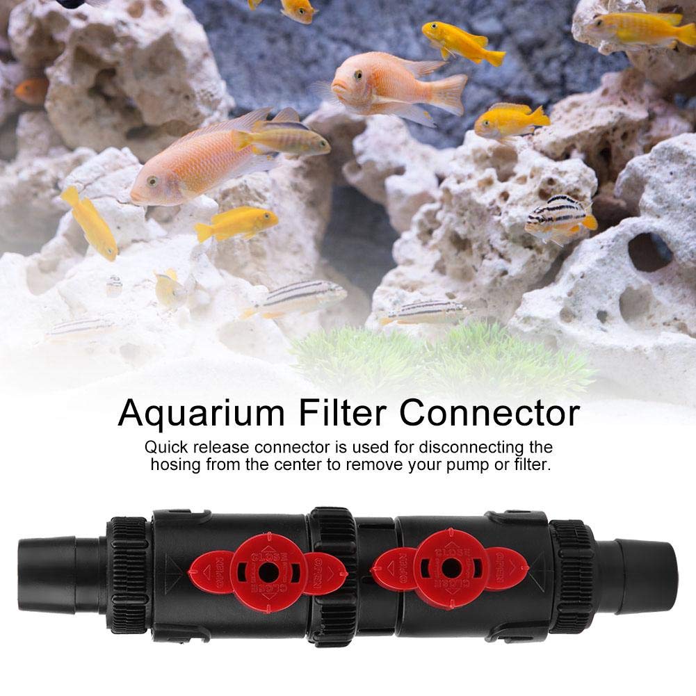 Aquarium Water Flow Control Valve, Fish Tank Hose Pipe Quick Release