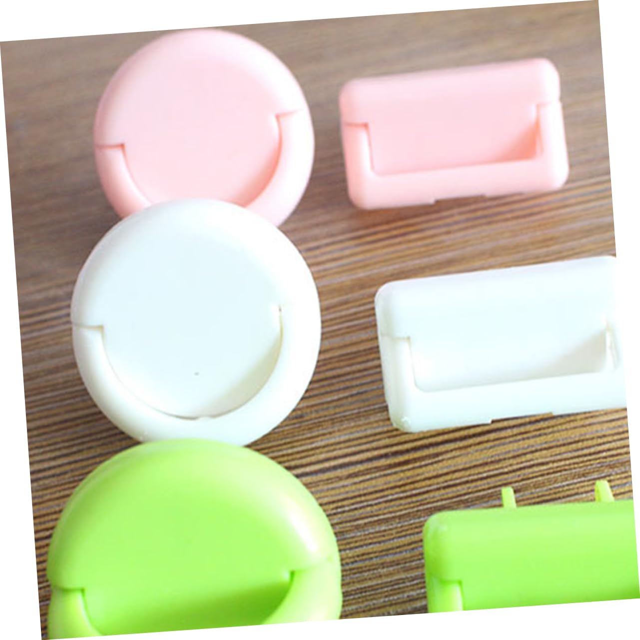 UPKOCH 60 Piezas Protectores De Enchufes Eléctricos Prueba De Bebés Tapa Enchufes De Seguridad Para Uso Casa Color Blanco Estándar Material Seguro