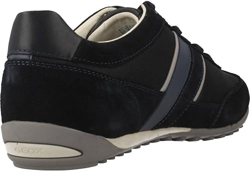 Geox U Wells C, Sneakers Uomo, Blu (Dk Navy), 41 EU - 4