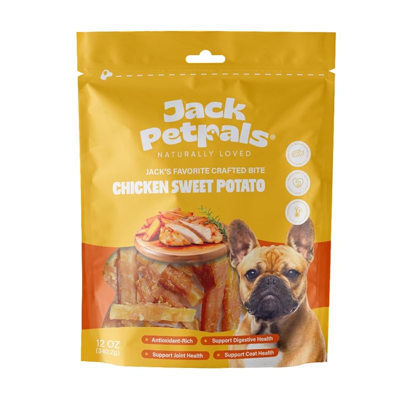 Petisco para Cães em Bastão de Frango com Batata-Doce Jack PetPals – 336 g