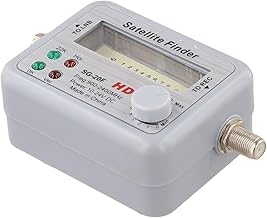 TV HD per misuratore di segnale satellitare con tono audio e misuratore di forza analogico per allineamento direzionale LNB compatibile con sistemi satellitari