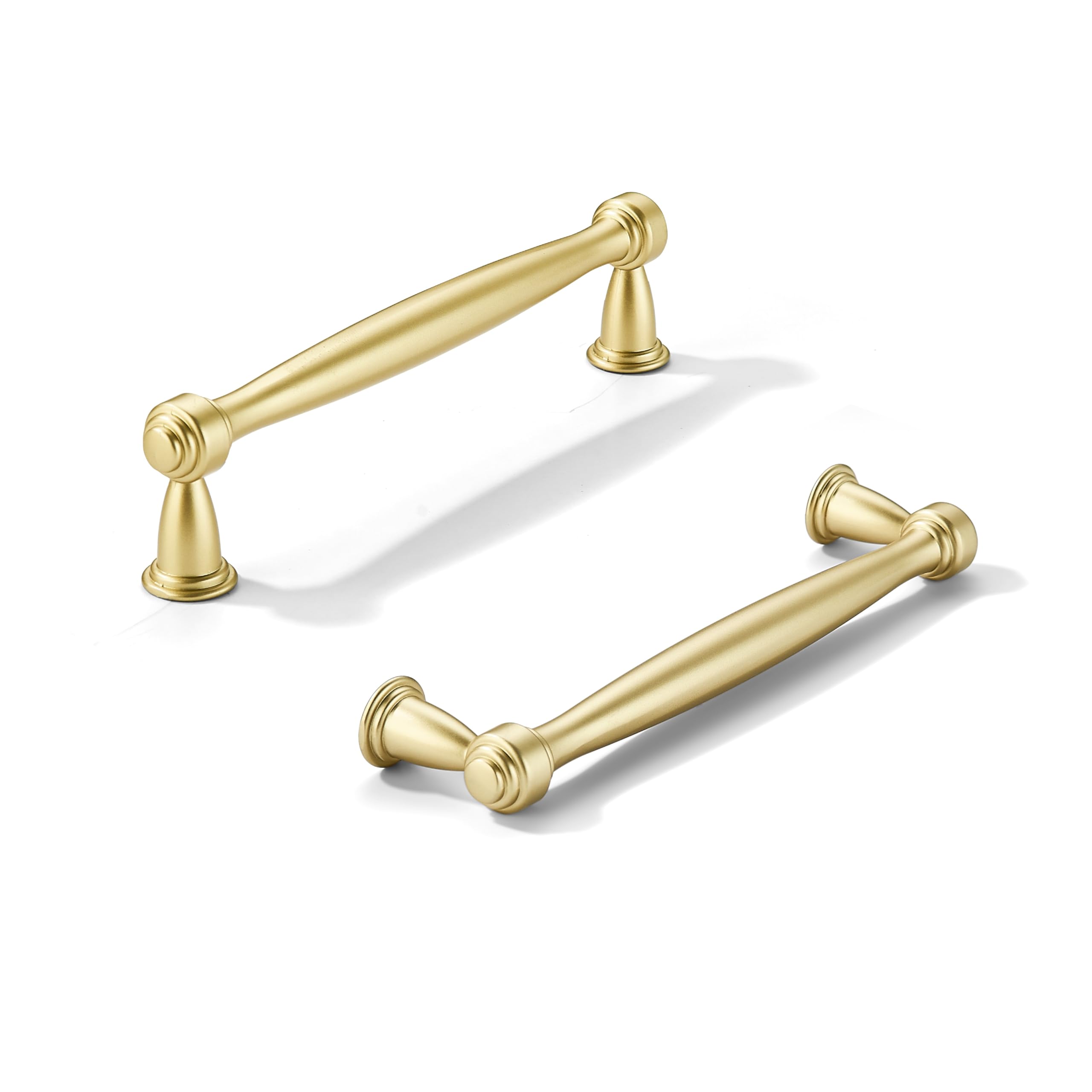 Brushed Brass Cabinet Pulls - Kitchen Hardware -24