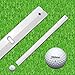 ZZJJYT Golf Green Speedmeter, Golf Stimpmeter, Golf Training Equipment, Aluminum Golf Pressure Putt Trainer, Measure The Green Speed of The Course Stably and Fairly