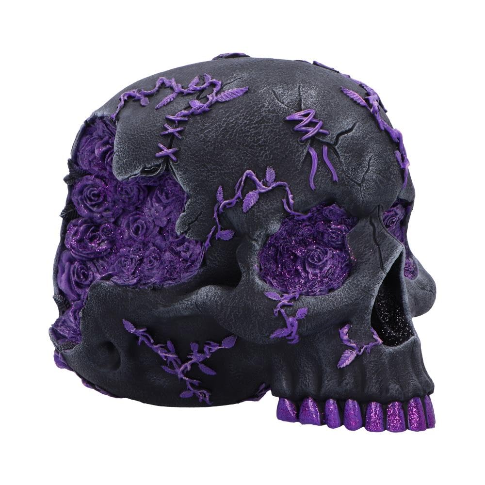 Gifts Direct 2 U Nemesis Now Rose Geode Skull Figurine from B&Q