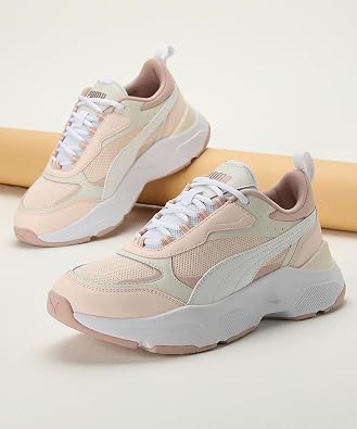 Puma 384647 21 Cassia Rosebay/White/Rose/Gray Kadın Sneaker Turuncu 37