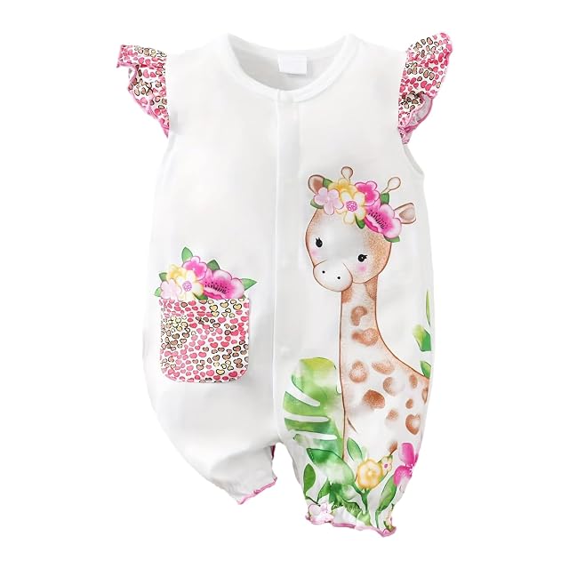 Newborn Baby Girl Clothes Summer Outfits Infant Rompers Jumpsuits Bodysuit Cute Infant Baby Clothes Girl