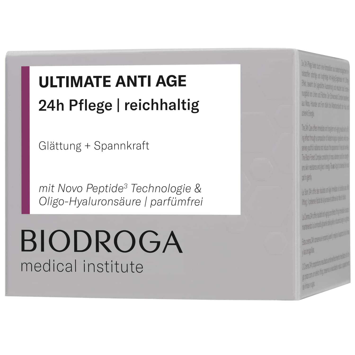 Biodroga Medical Institute Ultimate Anti Age - 24h Pflege reichhaltig - 50 ml