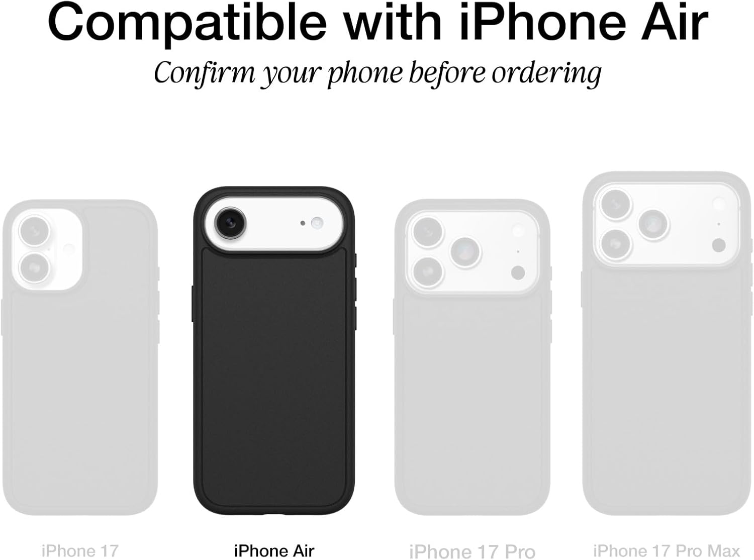 OtterBox iPhone 17 Air Profile Series Case - Rose Crystal - Pink - Image 2