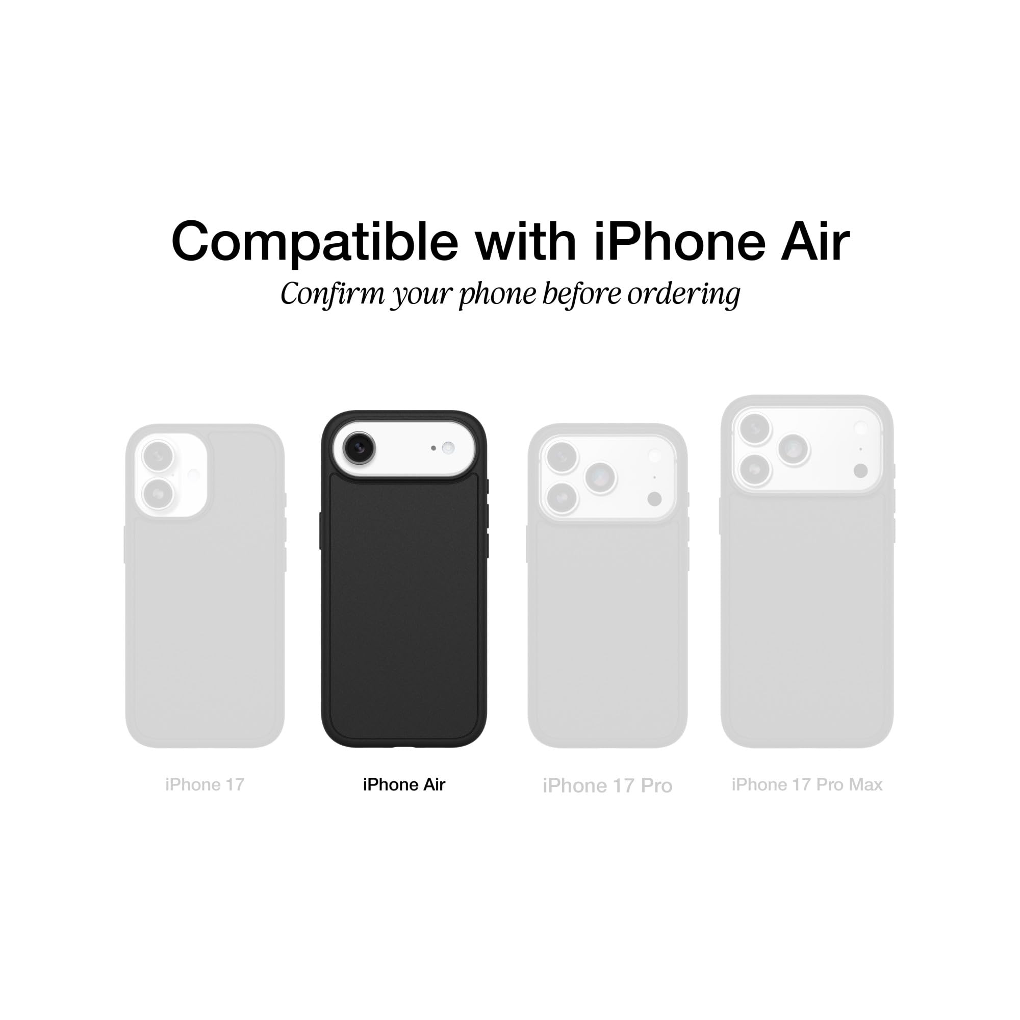 OtterBox iPhone 17 Air Profile Series Case - Black : Amazon.ca