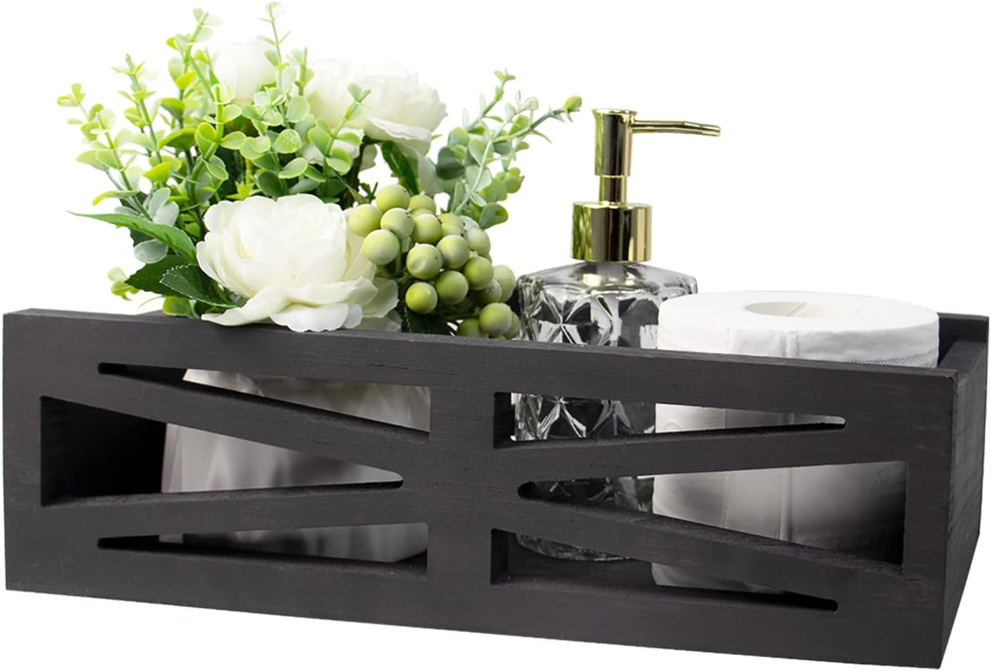 Amazon.com: TNQNCFL Wooden Bathroom Decor Box,Rustic Toilet Tank Box,Bathroom Decor Box Toilet ...