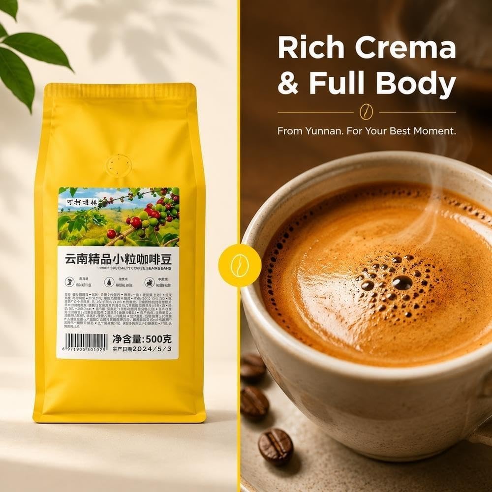 500 g de granos de café Arábica, tostado medio