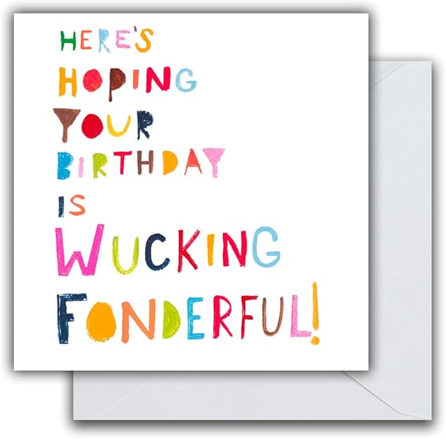 Emotional Rescue Funny Birthday Card, Birthday Card For Them, Funny Card For Birthday, Card, Wucking, Multi, 163mmx163mm, MMS002