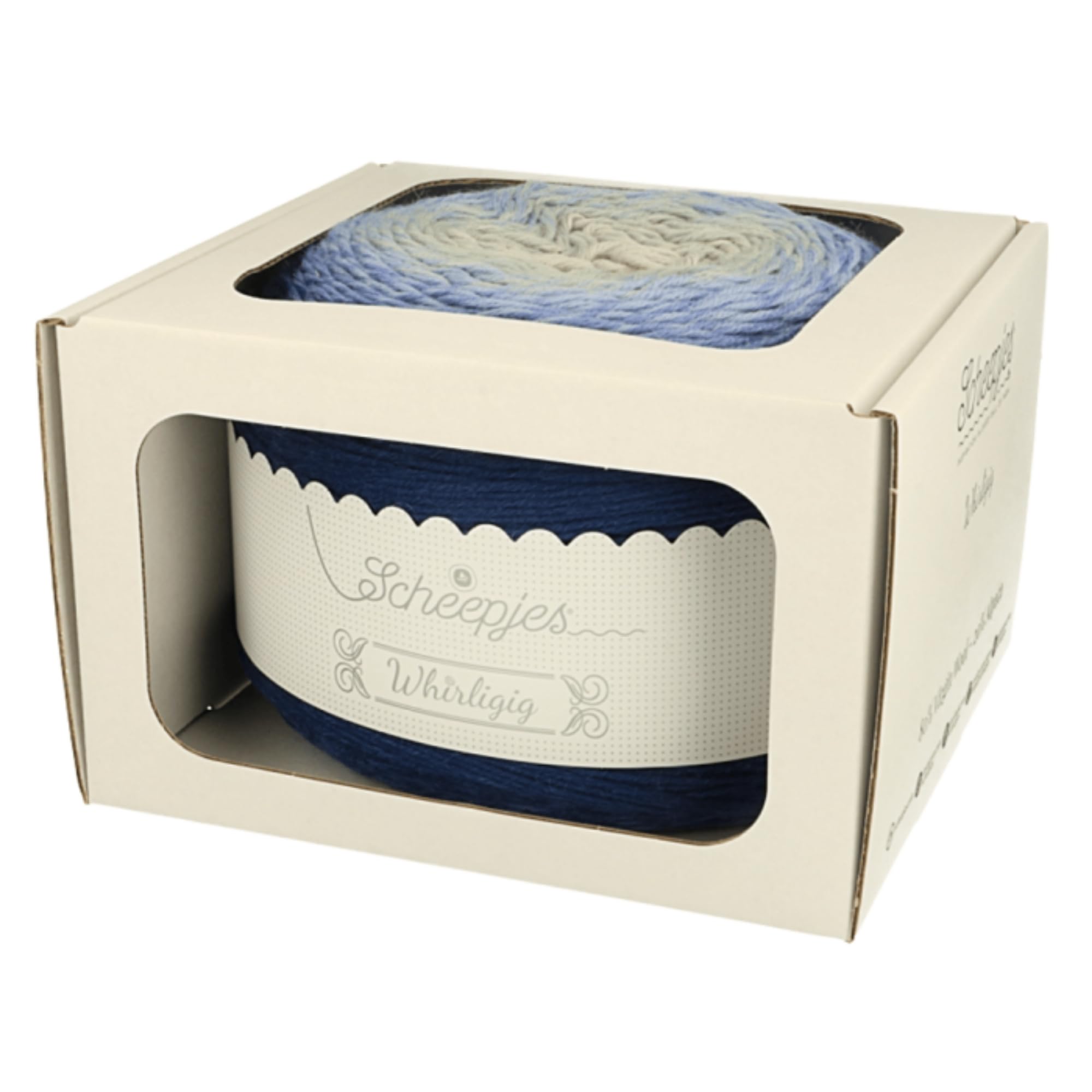 Scheepjes - Scheepjes Whirligig 212 Zafiro A Azul Bola De Lana - 1 Pieza