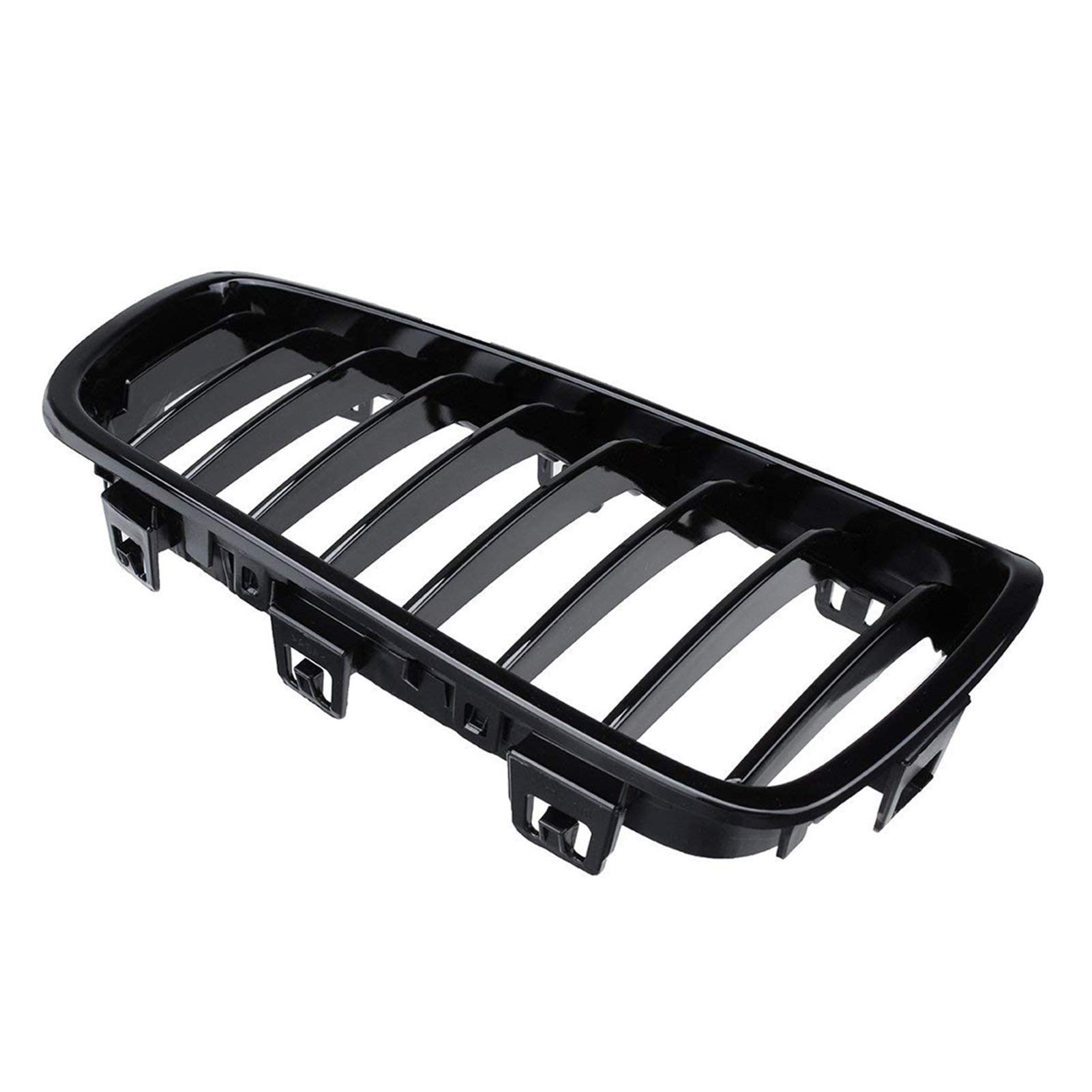 Czarna listwa przedniego grilla Grill w stylu M4, dla BMW, F32 F33 F36 F80 F82 2013-2018, kabrioletu Coupe 425i 430i 440i 435i Wymiana kratki chłodnicy samochodu