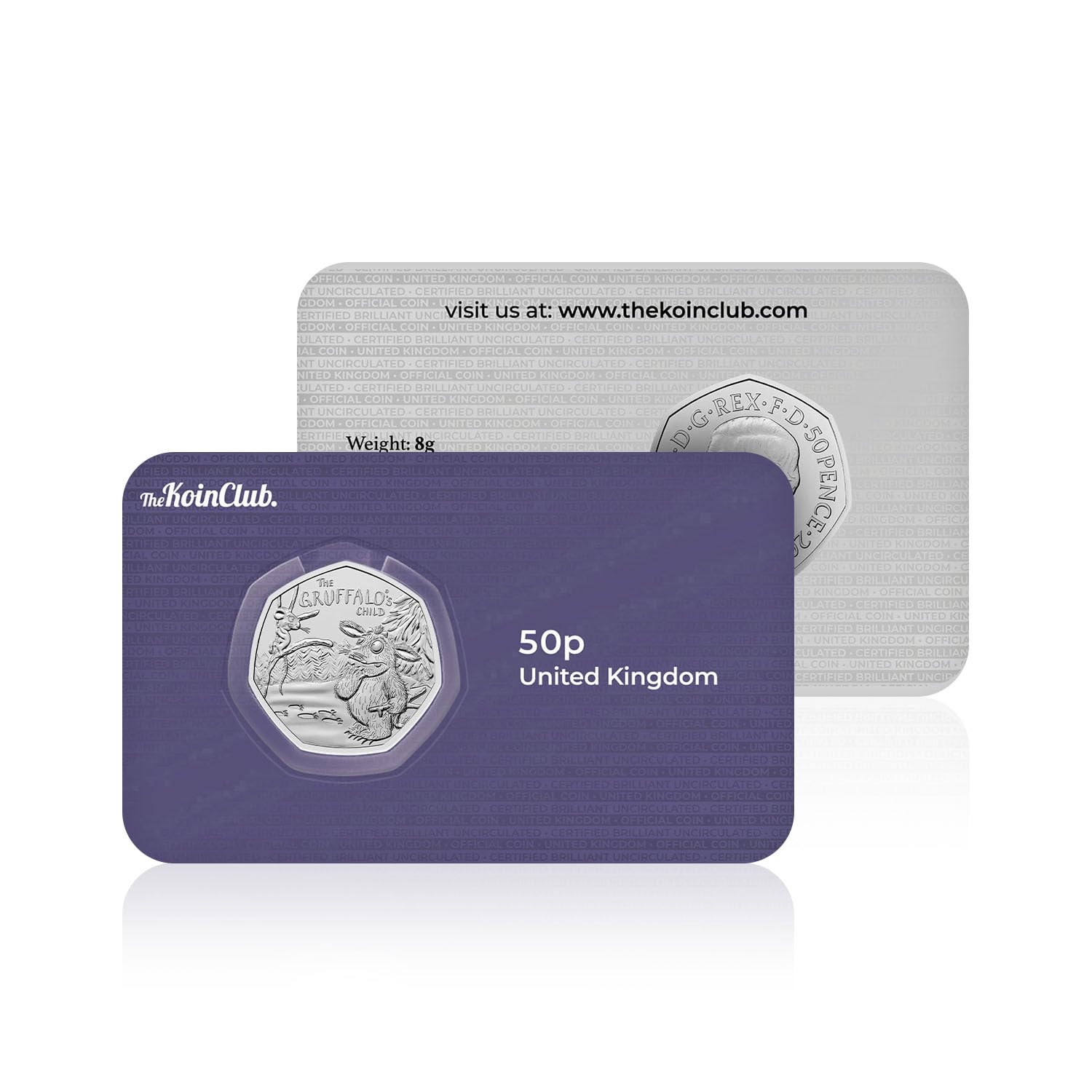 Koin Royal Mint The Gruffalo's Child UK 2024 Brilliant Uncirculated BU 50p Coin