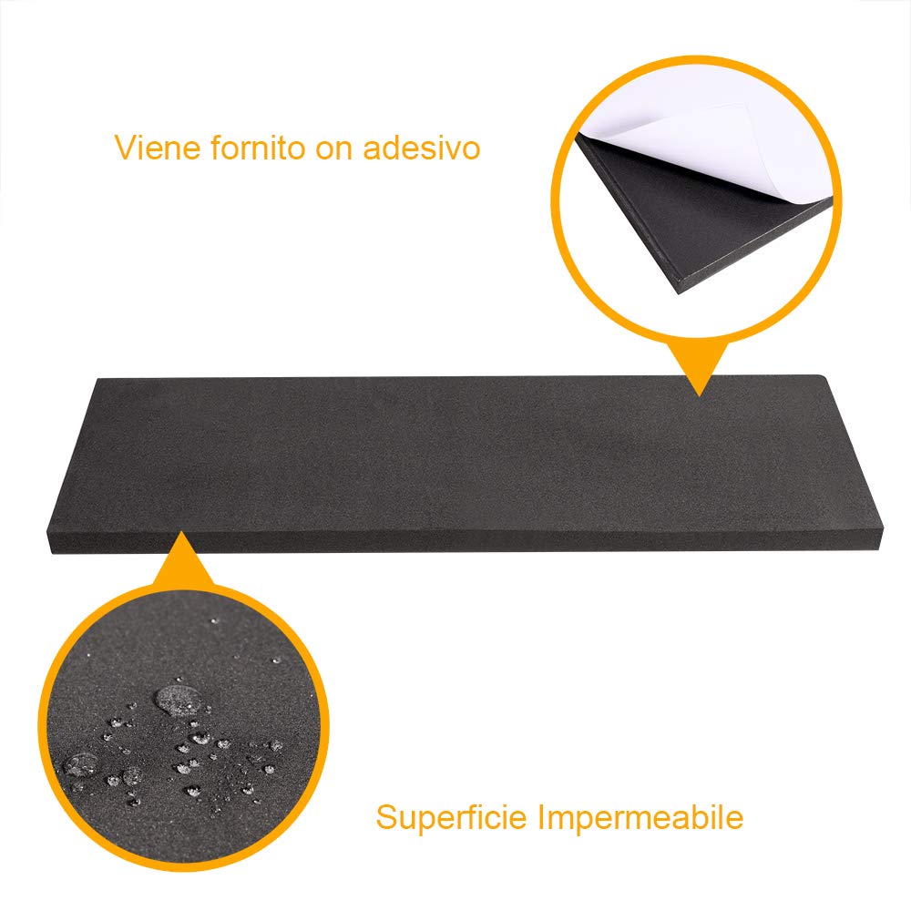 6 Pezzi Paracolpi Portiere Auto Proteggi Portiere, Fibra - Foto 13