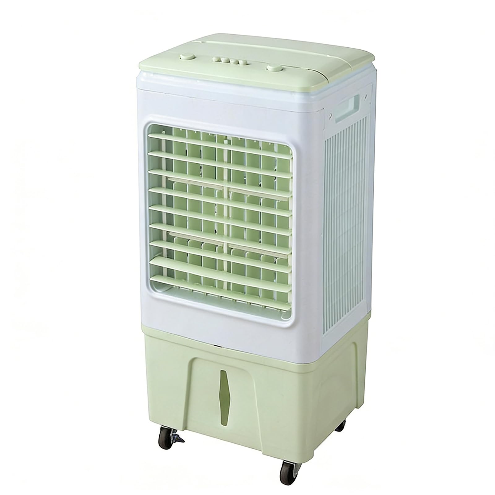 Zuiquity Portable Air Cooler, Evaporative Fan for Home & Office, Air Conditioner Multi-Speed, Aire Acondicionado Portatil Quiet Operation, with Casters(Color:green)