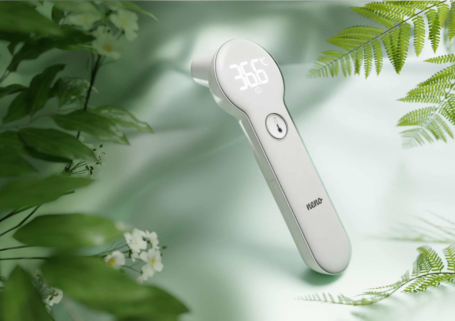 Infrarot-Fieberthermometer für Stirn und Ohr, 1 Sek. – Neno Medic T08