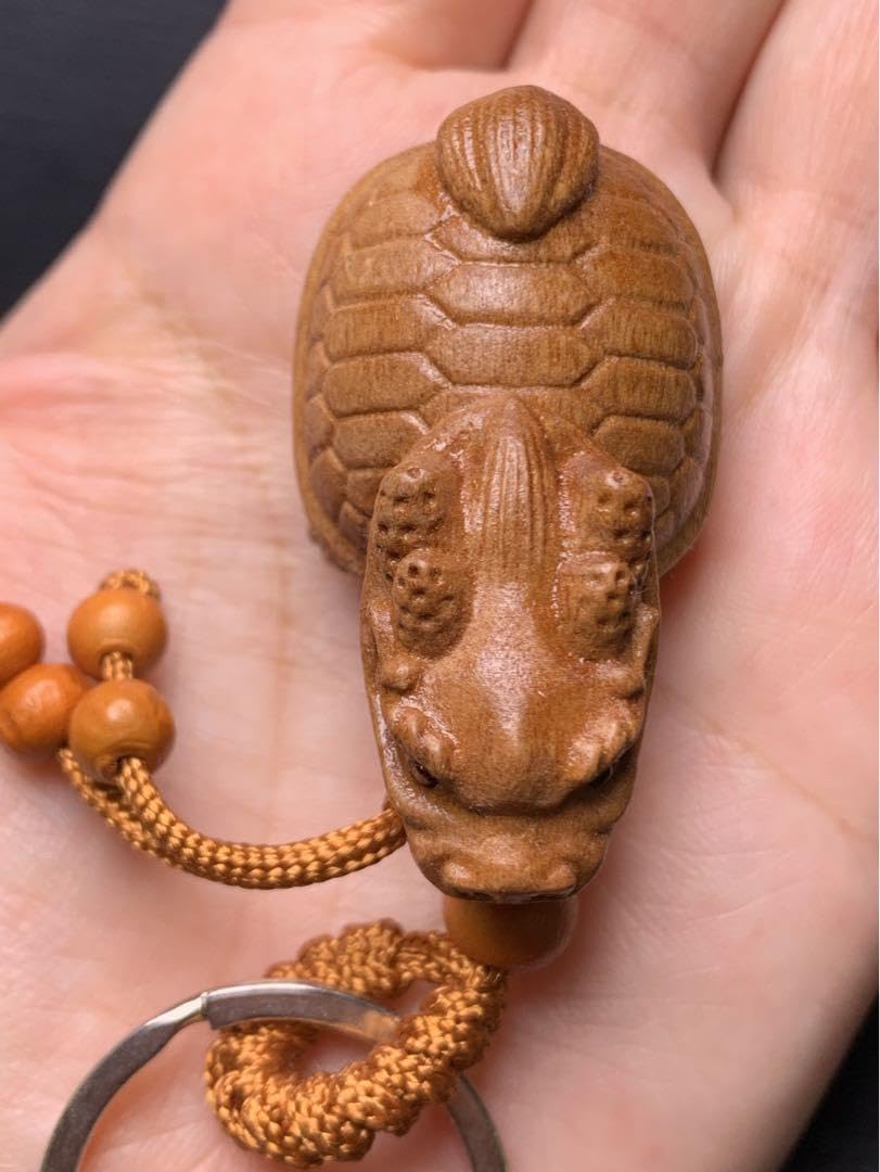 Amazon.co.jp: 020554 厄除け魔除け 桃の木龍亀ろんぐい