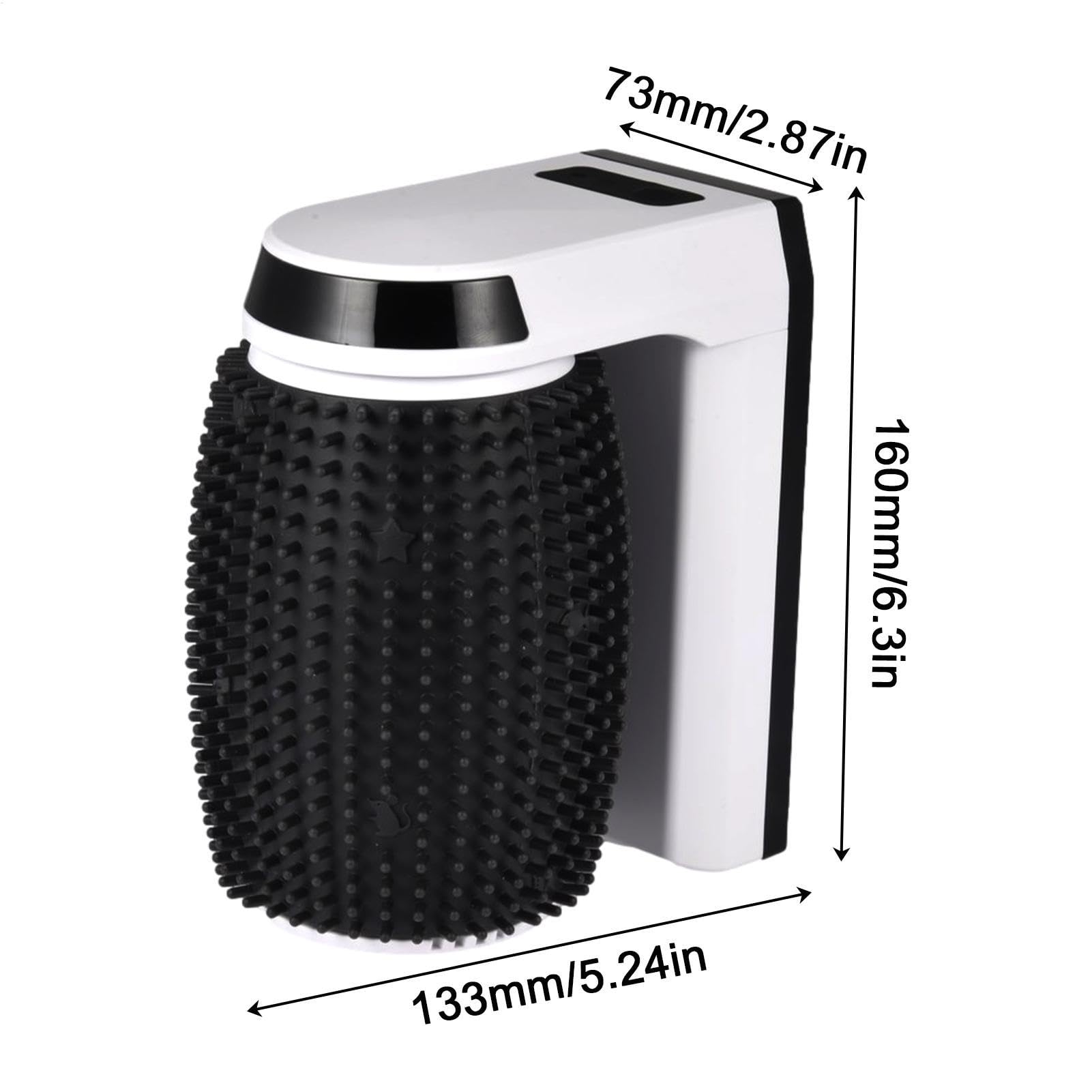 Raschietto angolare gatto – auto-parrucchiere, gatti | Wall Corner Pet Groomers morbida spazzola massaggiante per gatti con corto e lungo | Groomers morbida spazzola massaggiante per gatti con corto e lungo
