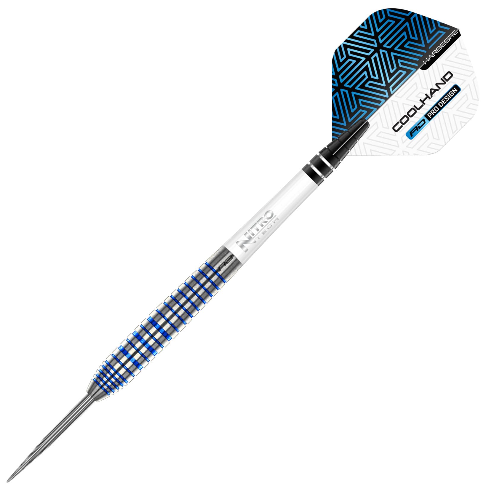 RUTHLESS Red Falcon Professionele Tungsten Steeltip dartset in 22 g en 24 g, met flights en steelschachten (24 g