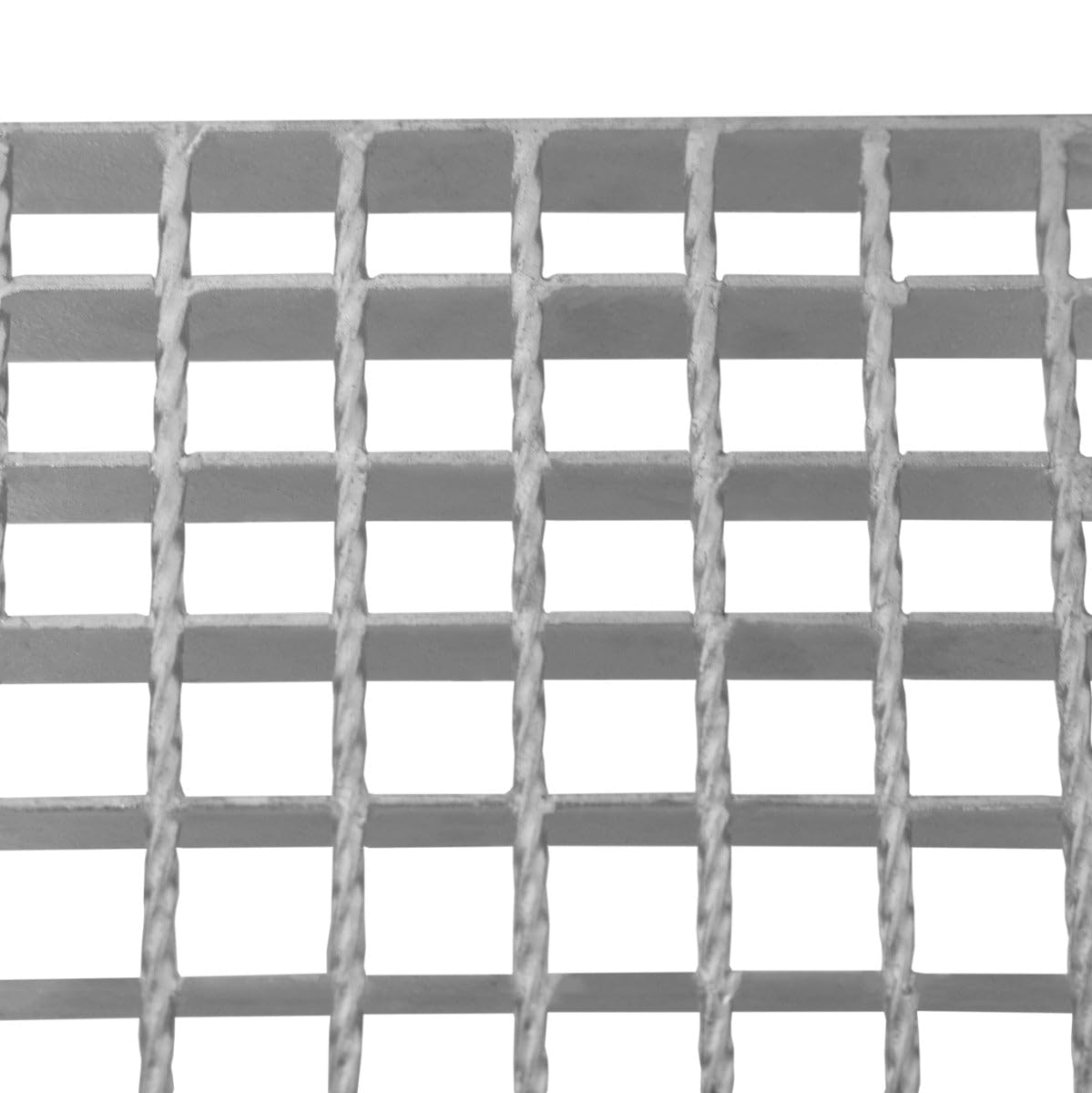Scale in metallo aggiuntivo regolabile in altezza 90 cm Argento Acciaio zincato 2 gradini componibili Griglia resistente alle intemperie Spessore asta 5 mm Kit di fissaggio GRATUITO