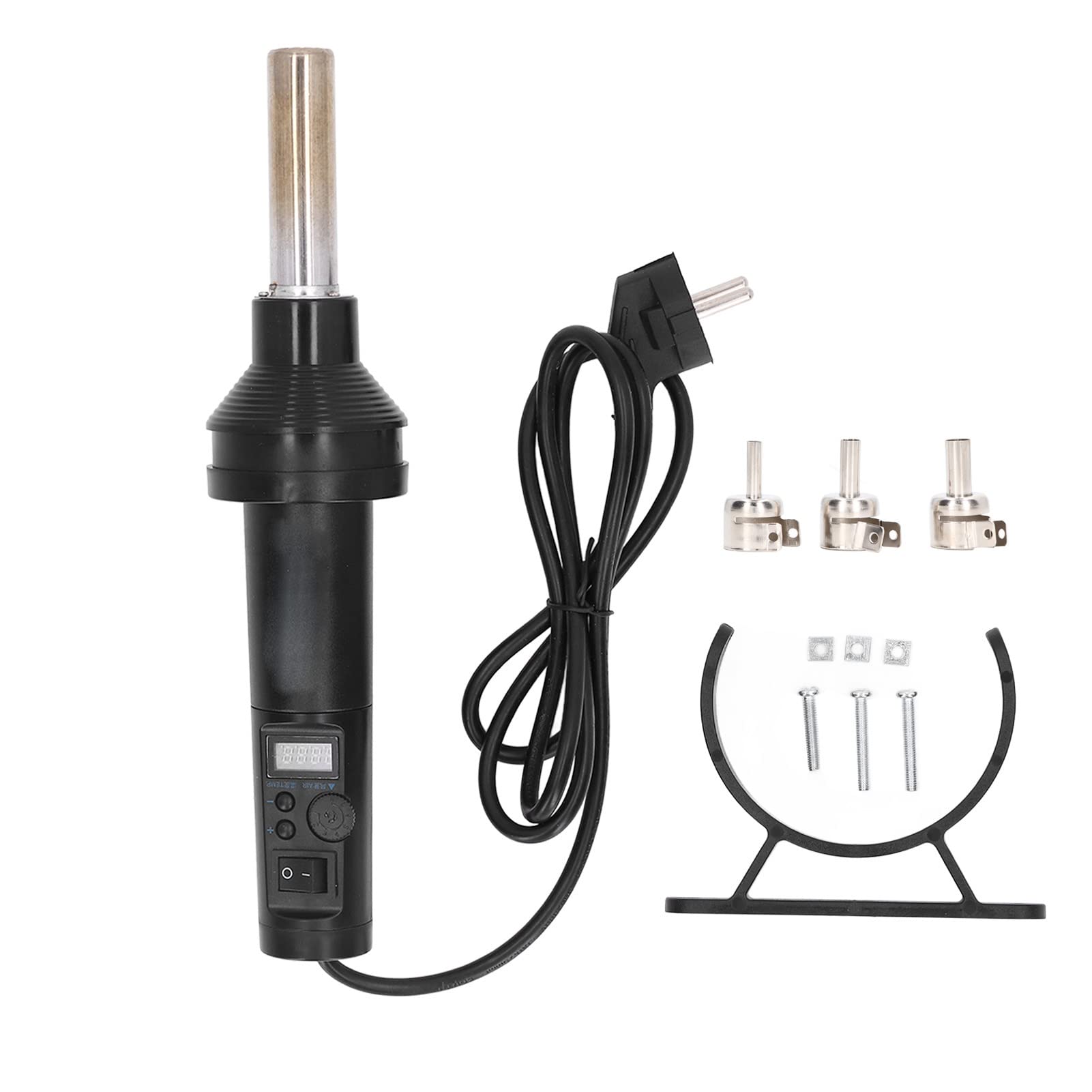 Kit d'outils d'affichage numérique réglable pour pistolet à air chaud 100-500 ℃