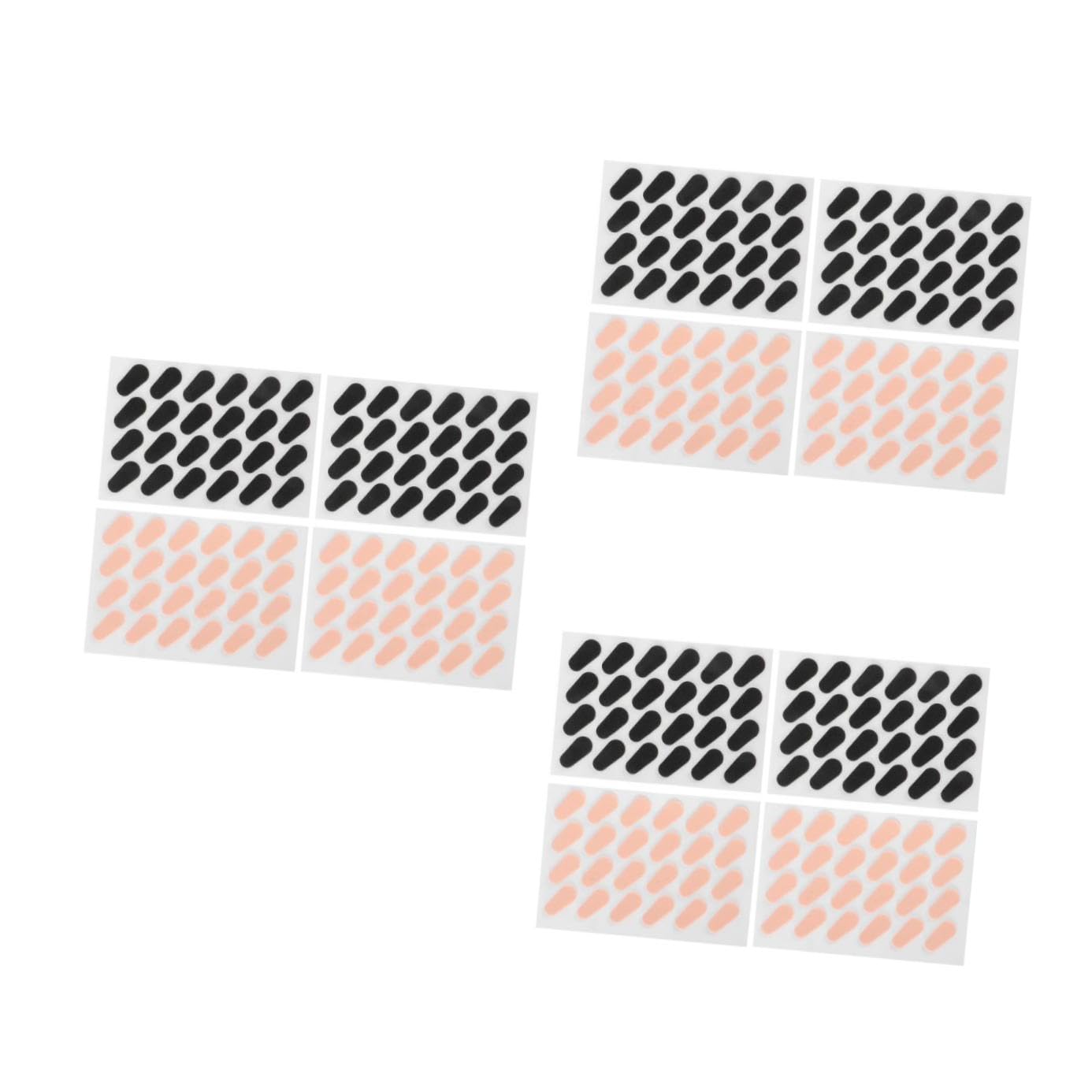 CALLARON 3 Sätze Nonrutsche Nasenpolster Schnapsgläser Nasenpads Für Brillen 48 Paare * 3