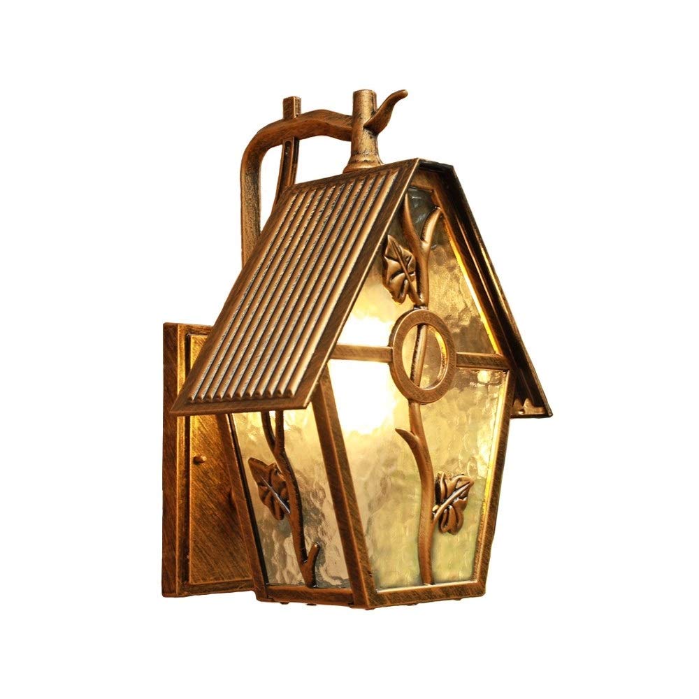 Applique murale étanche IP54 pour illuminer vos soirées sur la terrasse de la villa