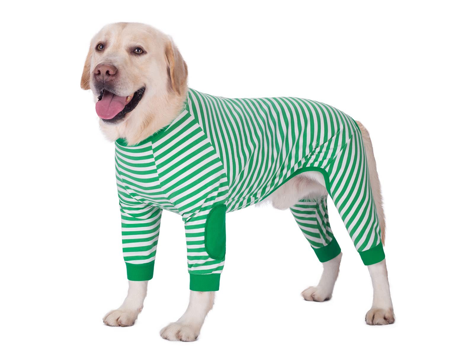 Combinaison chien grand taille pyjama respirant et flexible à zip