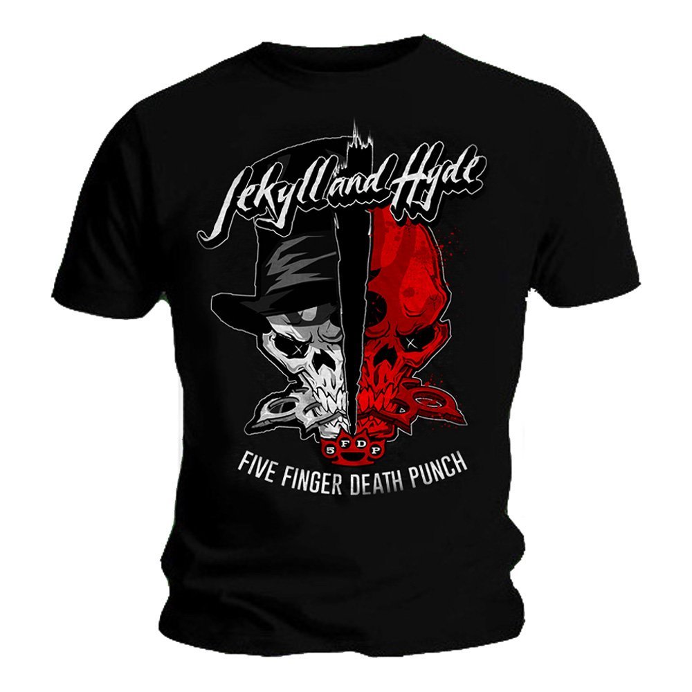 Official T Shirt Five Finger Death Punch ~ Jekyll and Hyde XL
