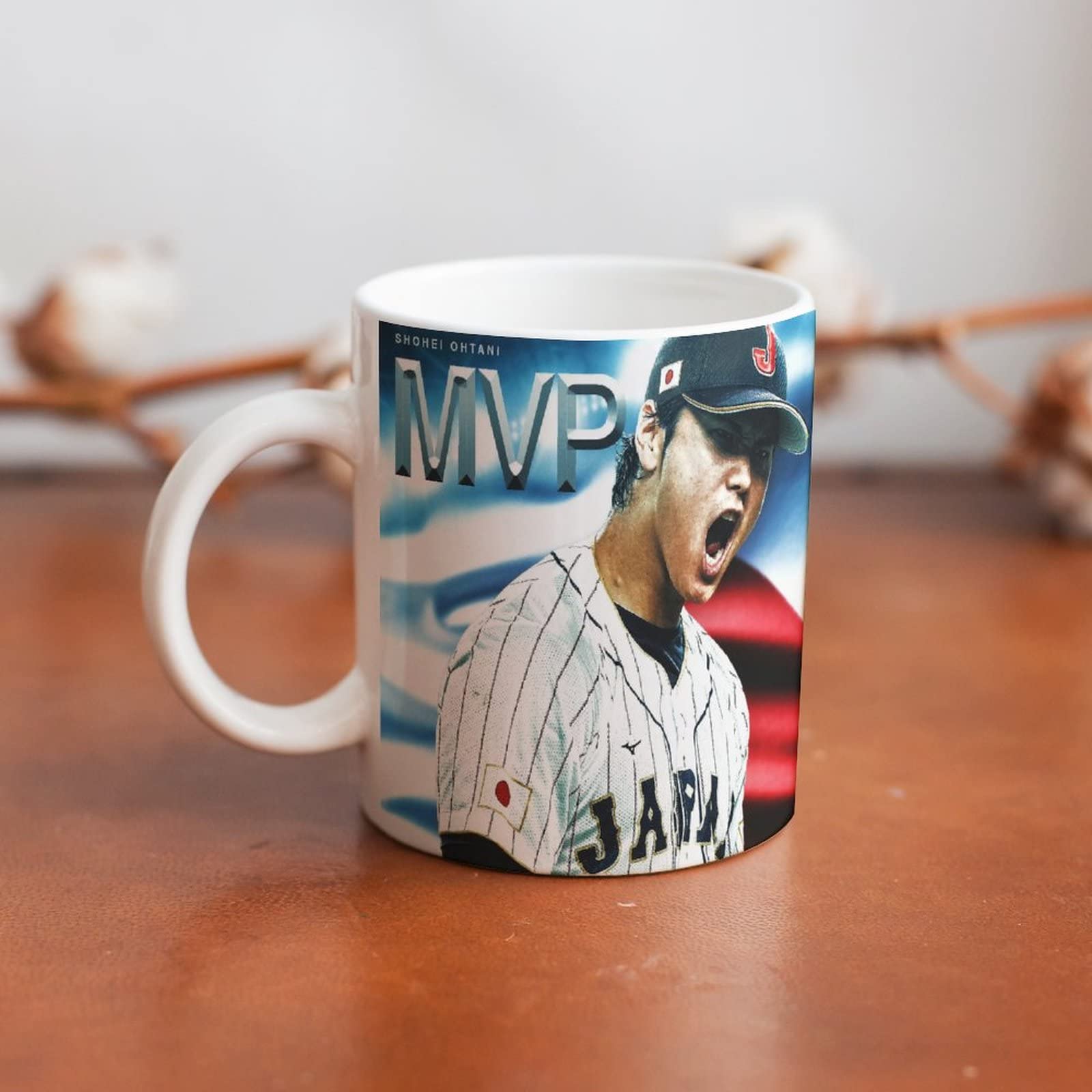 Amazon.co.jp: 2023 WBC 侍JAPAN 大谷翔平 MVP マグカップ セラミック