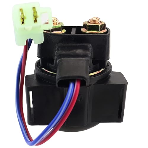 Miniatura 4 de Motor de arranque, relé solenoide e interruptor de encendido para Yamaha Warrior 350 YFM350 1996-2001 Kodiak 400 4x4 YFM400F 1993-1995 Big Bear 350