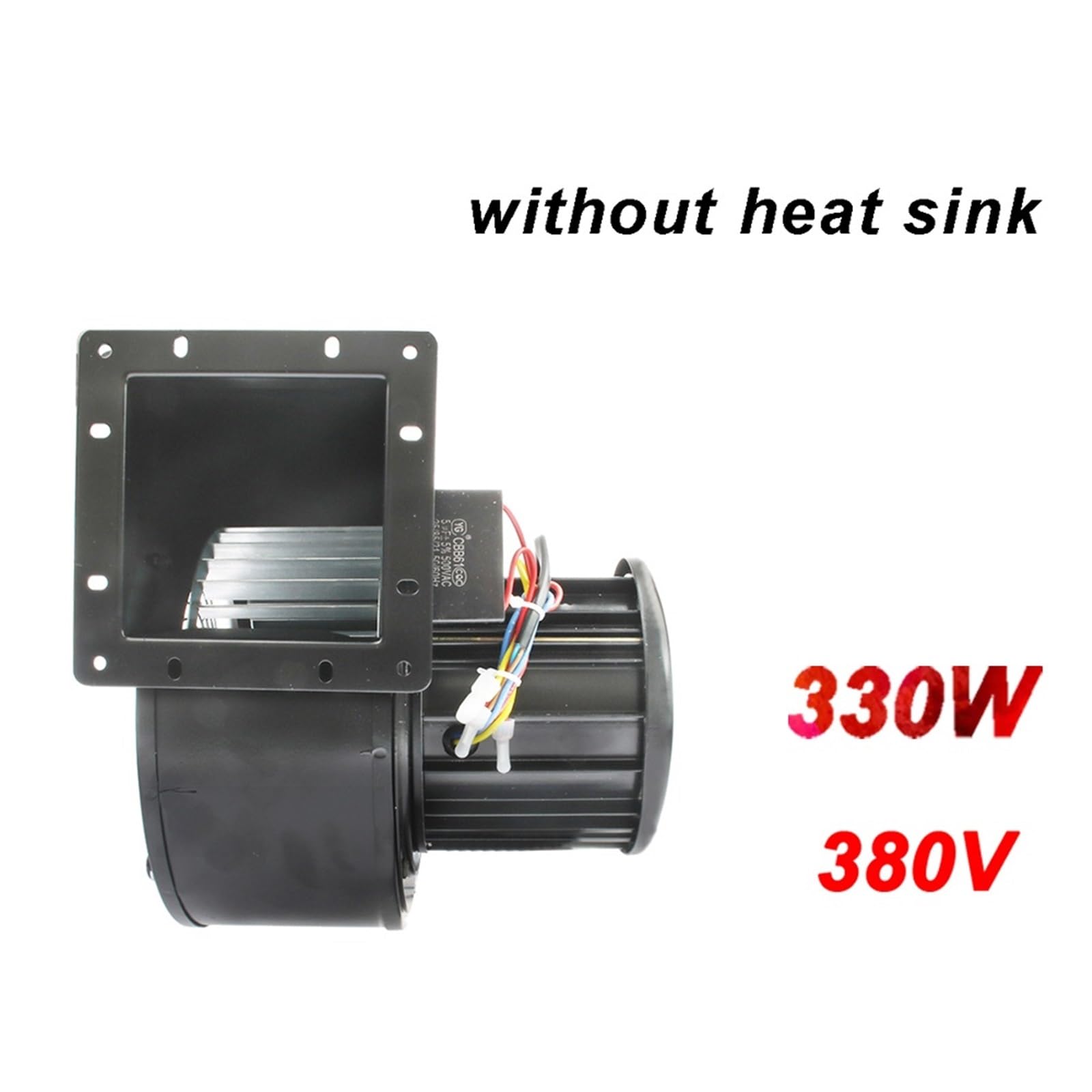 1 szt. AC 220V 380V 120W 140W 330W Odśrodkowa dmuchawa powietrza chłodzącego 1 szt. 140 W 330 W przemysłowa dmuchawa powietrza chłodzącego (380V bez ciepła sink, AU)
