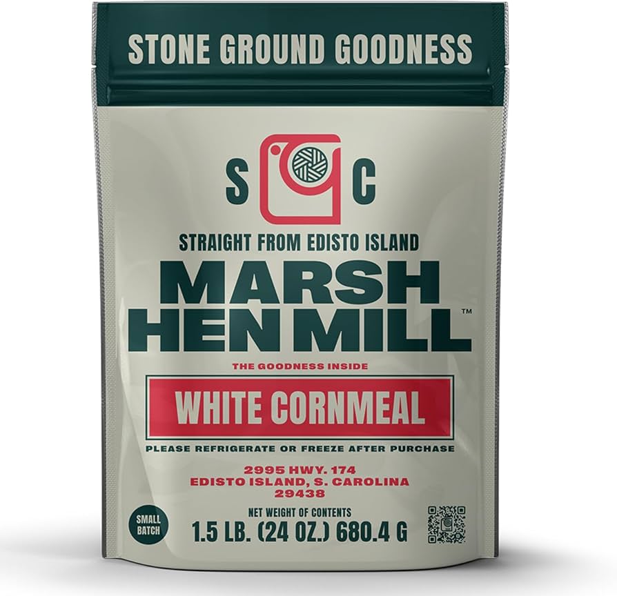 Amazon.com : GEECHIE BOY MILL White Cornmeal, 24 OZ : Grocery