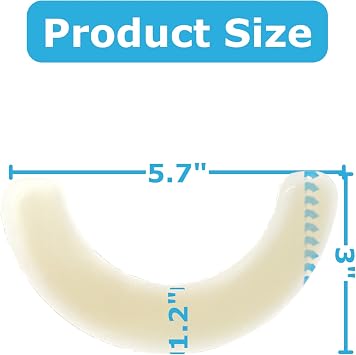40PCS Ostomy Barrier Strips, Medical Hydrocolloid Ostomy Supplies, Elastic Barrier Strips, Waterproof Leak-Free Skin Adhesive Tapes for Stoma Care