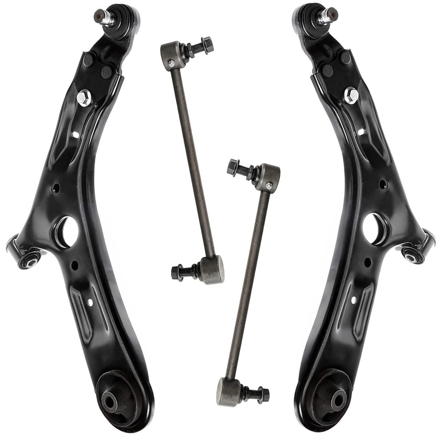 Detroit Axle - 4pc Front End Control Arms Kit for 14-19 Kia Soul EV, 2