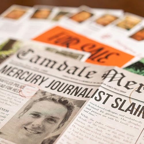 Miniatura 5 de ThinkFun Cold Case: A Story to Die for - Juego interactivo de misterio de asesinato | Historia atractiva | Rompecabezas de burlas cerebrales | Ideal