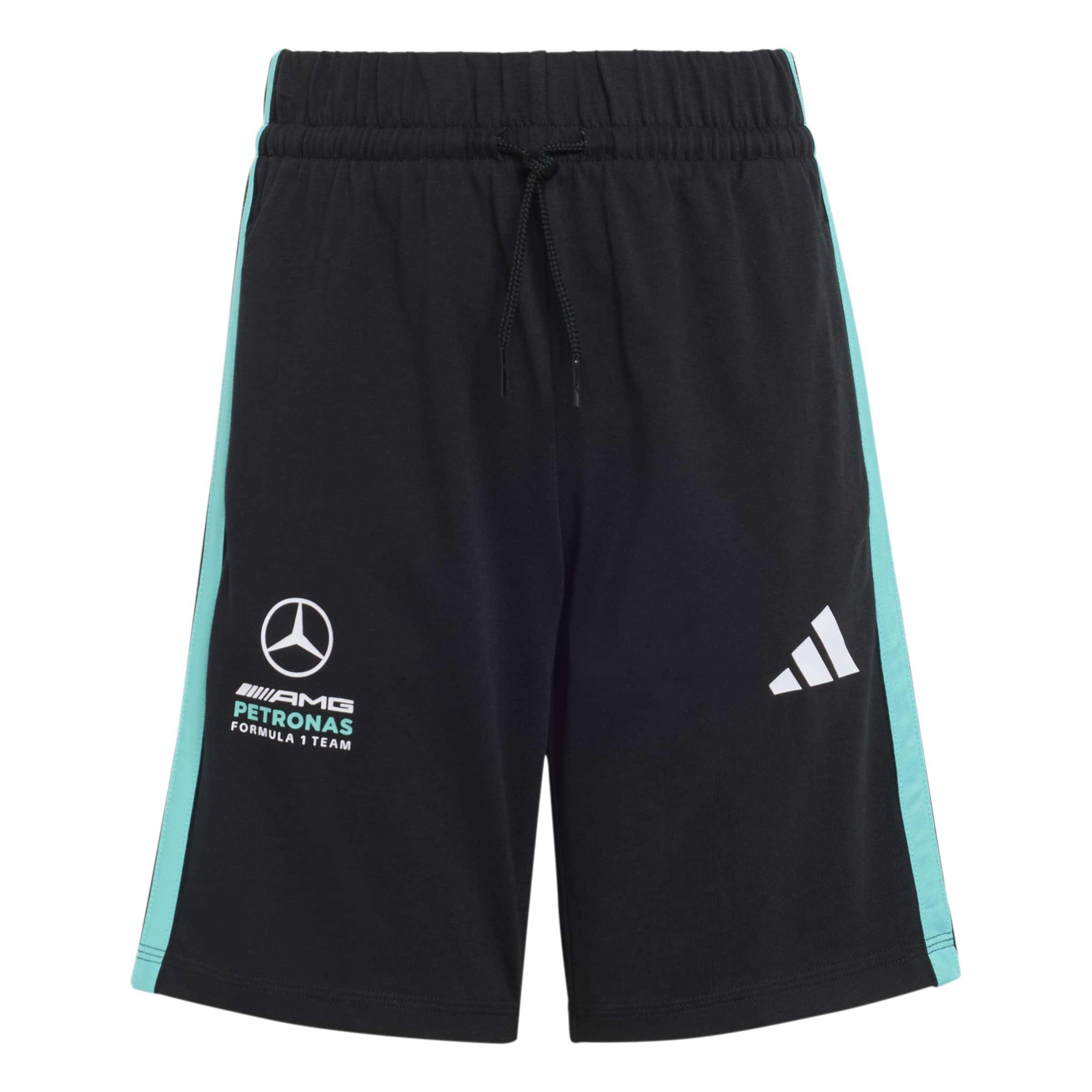 adidas Mercedes, Black, Size 7-8 Years