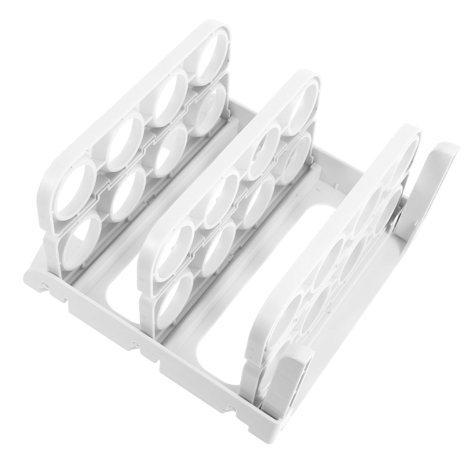 Bandeja plegable de huevos para nevera de diseño multicapa 8