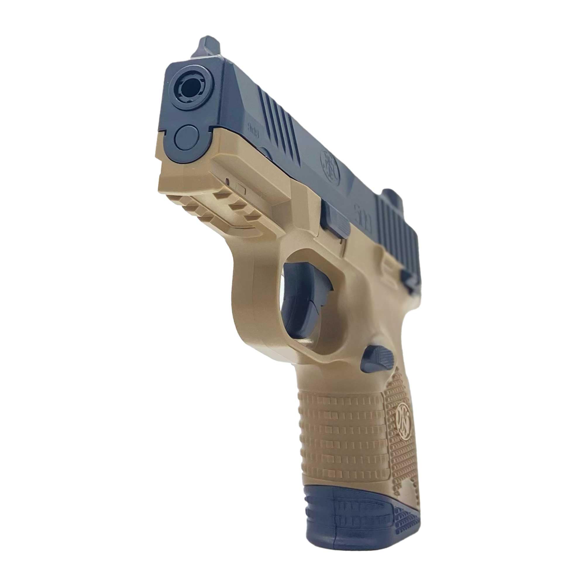 Pack Airsoft Pistolet à Billes FN Herstal 509BT Compact MRD à Ressort (Spring) / Matière: Plasique ABS/Puissance 0.2 Joule/Livré avec Accessoires