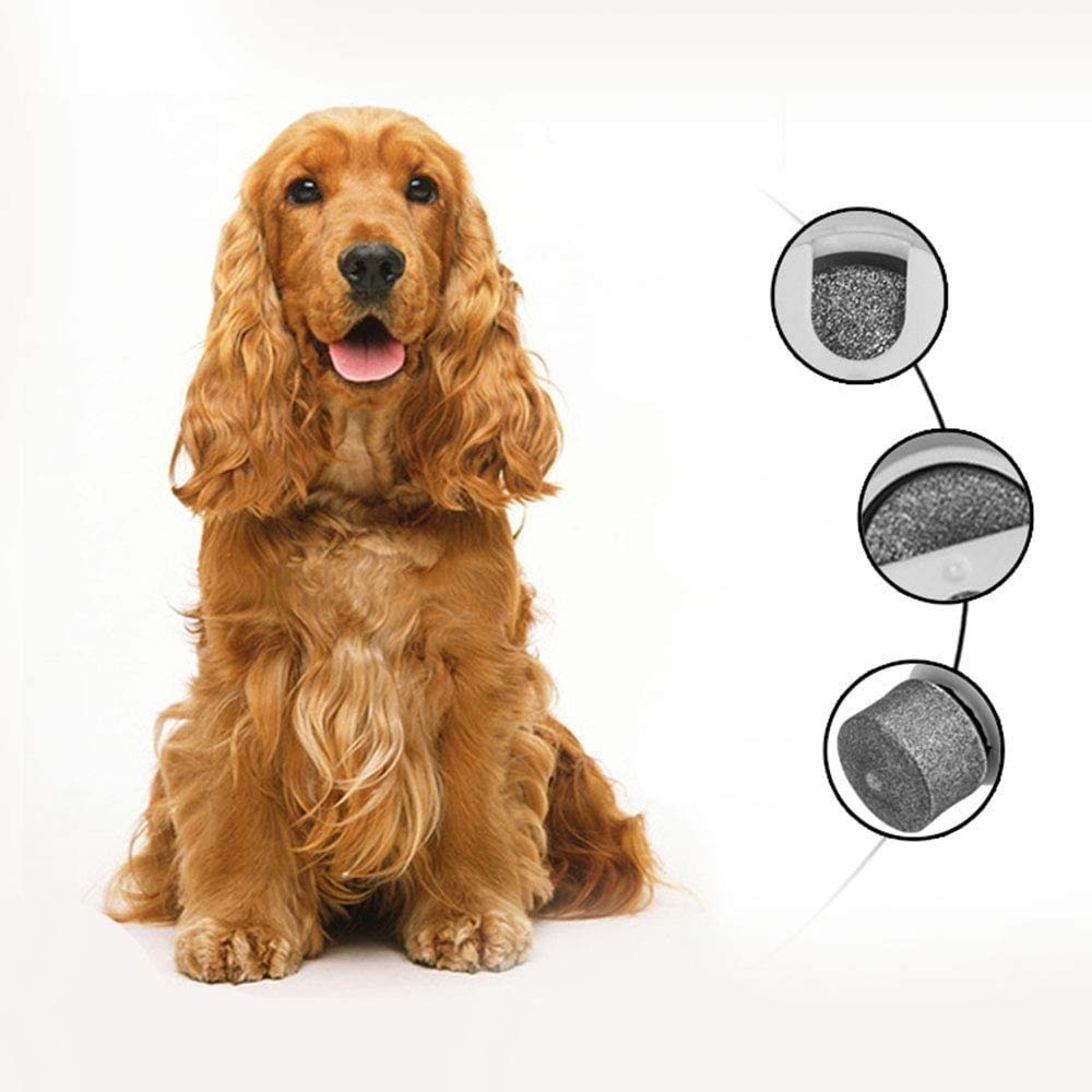 Molinillo de clavo for perros con 3 modos □ Trimmer profesional de clavo de mascota eléctrica for gatos, perros grandes, medianos y pequeños - alisado de pata indolora, aseo, herramienta de recor