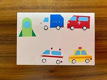 Amazon.co.jp: ペーパークラフト 「 乗り物 セット 」 アルバム