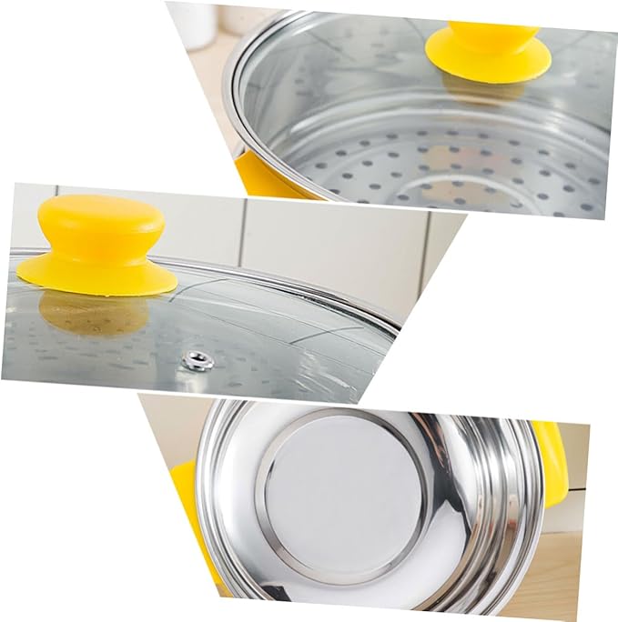 Olla Eléctrica Pequeña de Acero Inoxidable HOLIDYOYO 110V miniatura 7