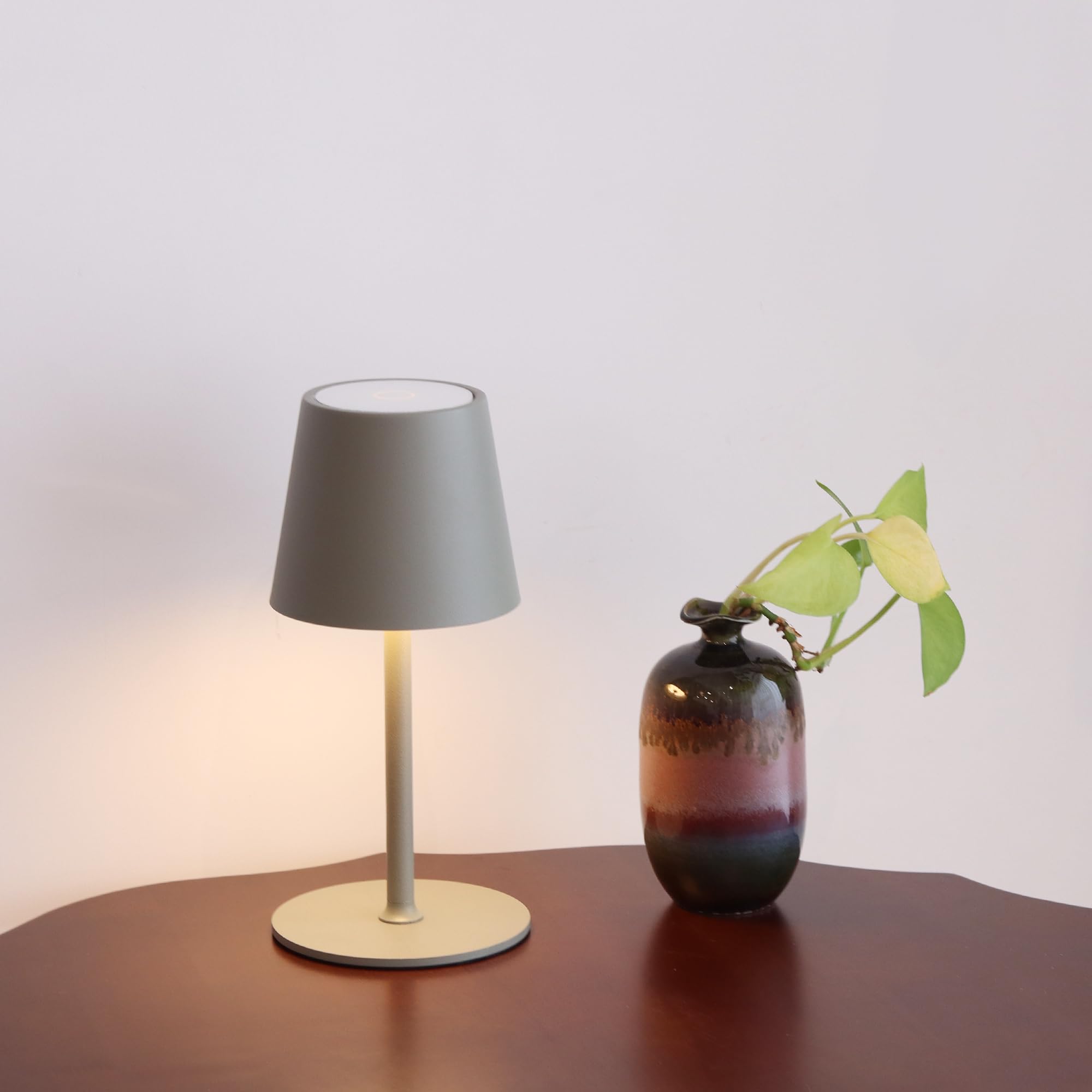 DILUMEN Led-tafellamp met accu, draadloos, touch-control
