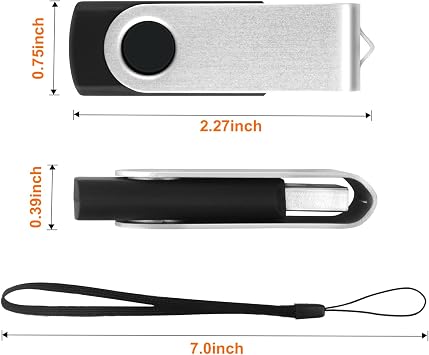 2GB USB محرك 10 حزمة الإبهام محركات الأقراص، USB 2.0 فلاش محرك الذاكرة عصا Pendrive مع الضوء، السائبة فلاش محرك الصور عصا للنسخ الاحتياطي والنقل، قطب USB تخزين محرك فلاش محرك القفز محرك الرمز البريدي