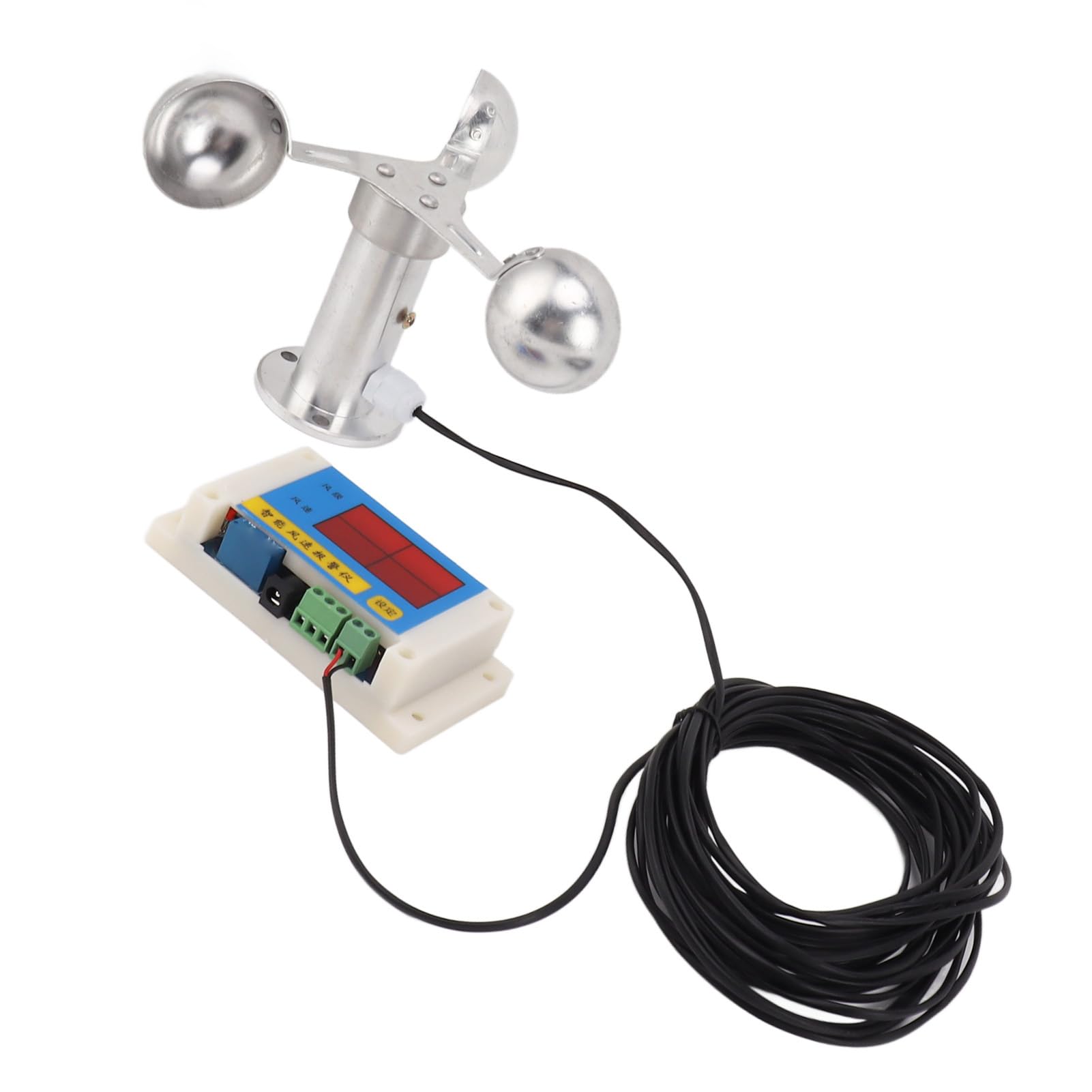 3-Tassen-Anemometer-Windgeschwindigkeitsalarmvorrichtung für Truation- und Bahnhöfe 5V